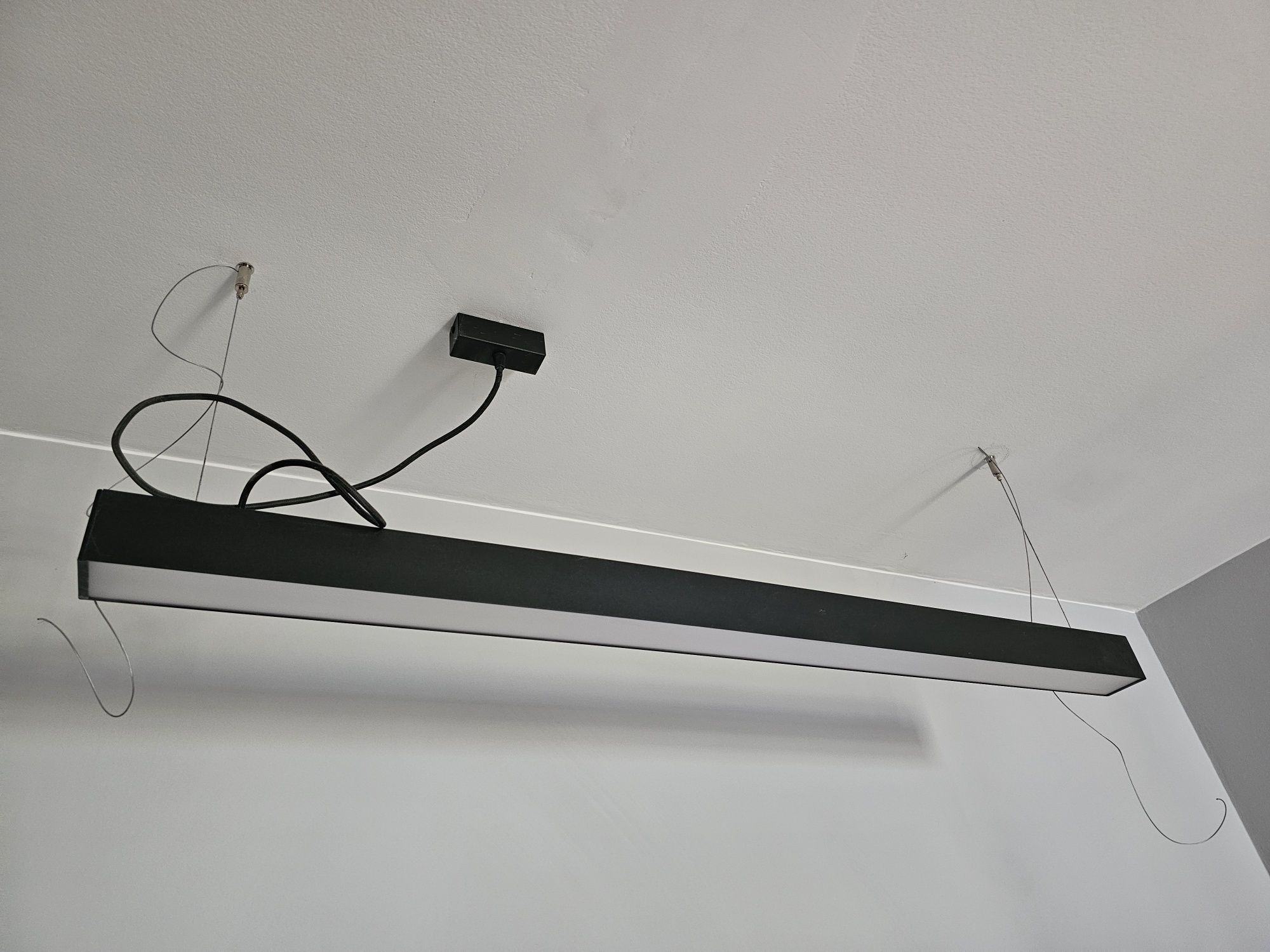 Lampa wisząca pinne 117 czarna 4000k