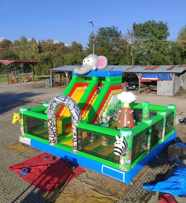 Wynajem dmuchańca, dmuchaniec, zjeżdżalnia