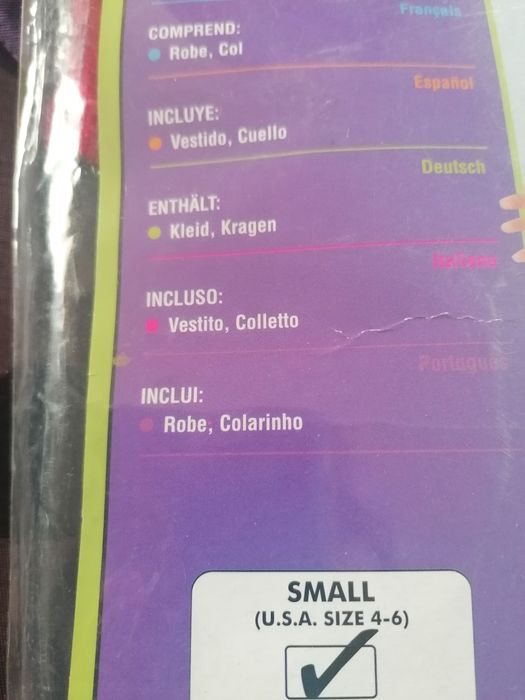 Fato de carnaval de vampira