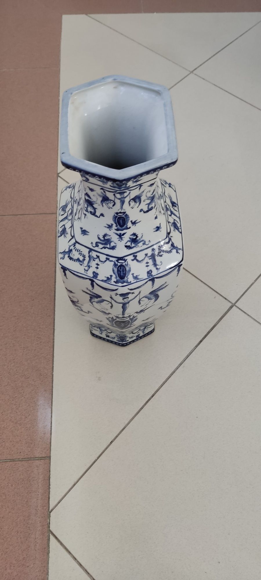 Jarrão de porcelana chinesa vintage
