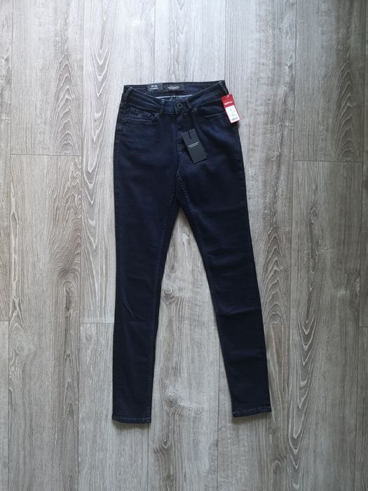 Spodnie nowe z metką Scotch & Soda jeans denim skinny fit granatowe