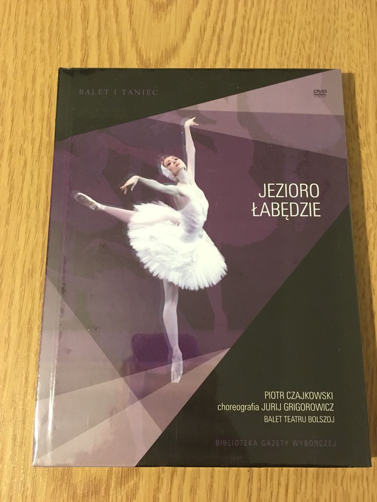 Jezioro łabędzie - Piotr Czajkowski - balet na DVD - nowa w folii