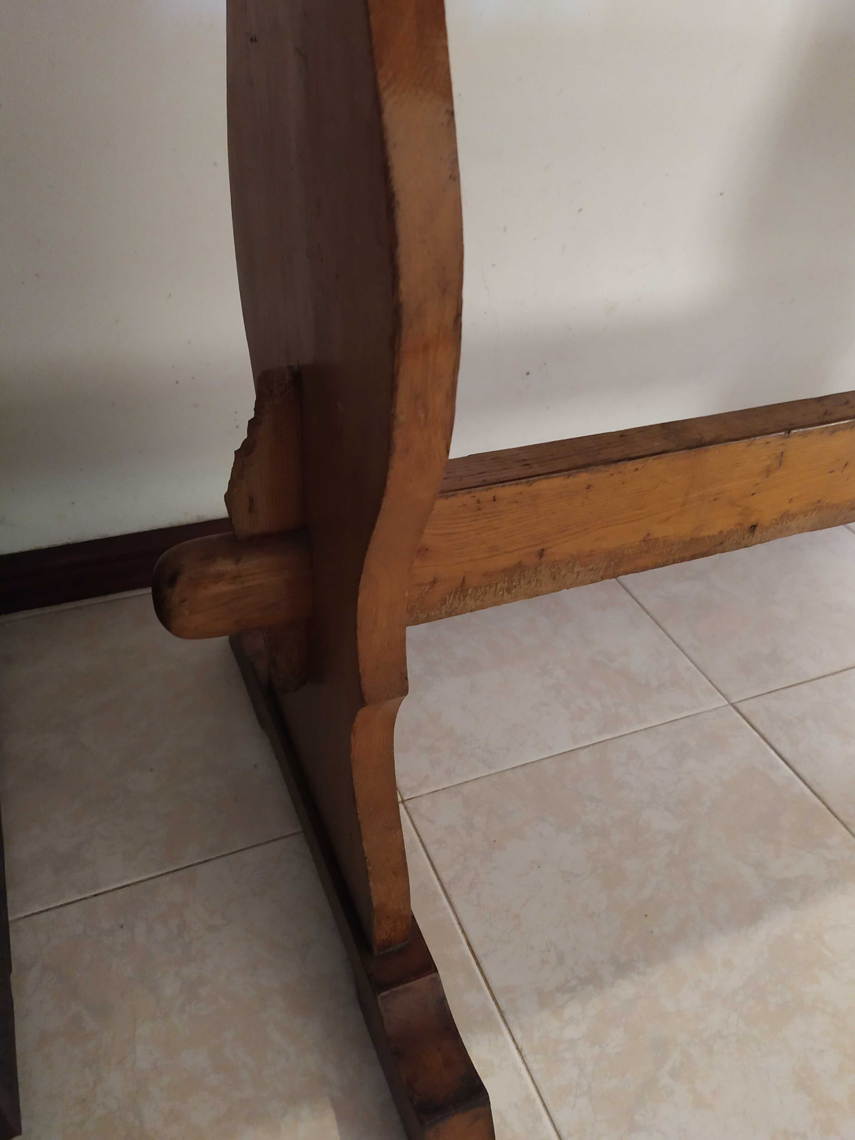 Mesa Madeira Maciça Pinho Tratado