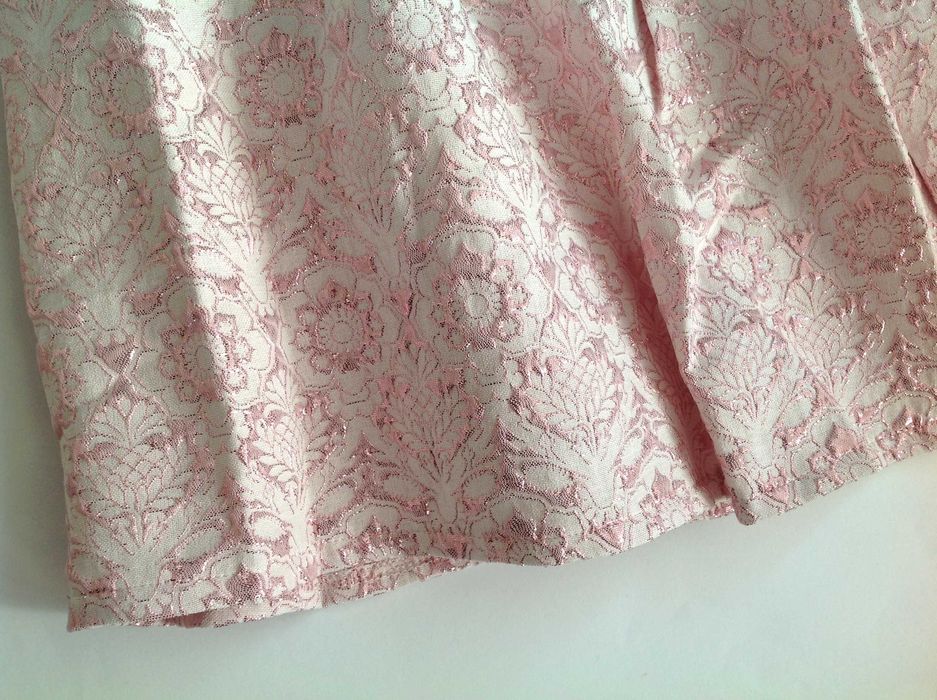 MANGO żakardowa spódnica na tiulowej halce 10 lat