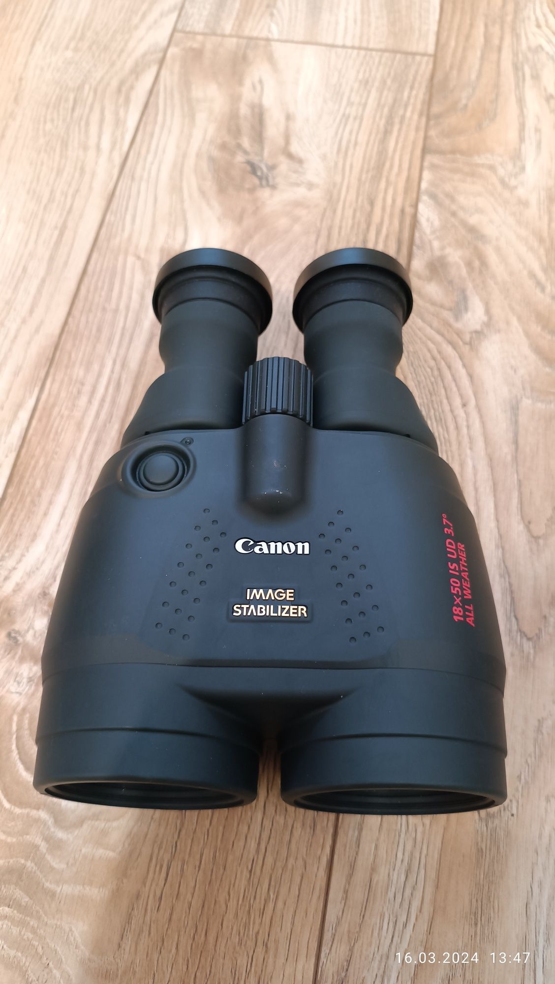 Бінокль Canon 18х50 IS UD 3,7* All Weather