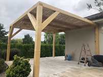 Pergola na taras zadaszenie tarasu altanki wiaty