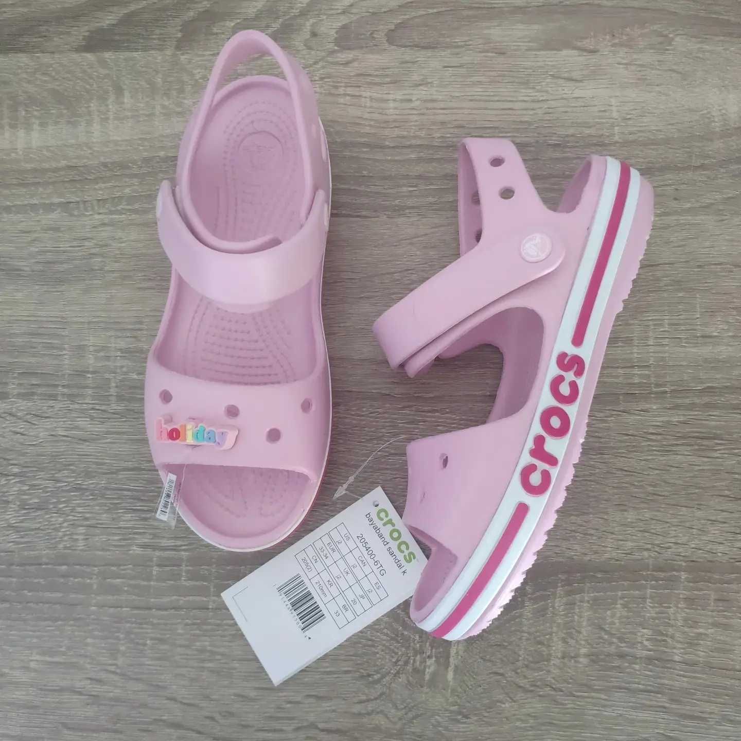 Сандали Кроксы Crocs  Sandal Kids С  11  Только оригинал!!!