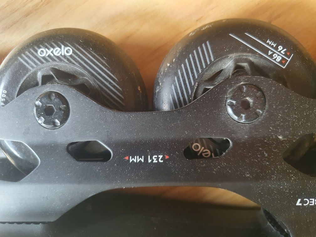 Oxelo mf500 r 36 wkladka 225mm Rolki