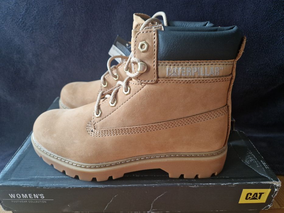 CATERPILLAR Trzewiki skórzane roz. 39 NOWE