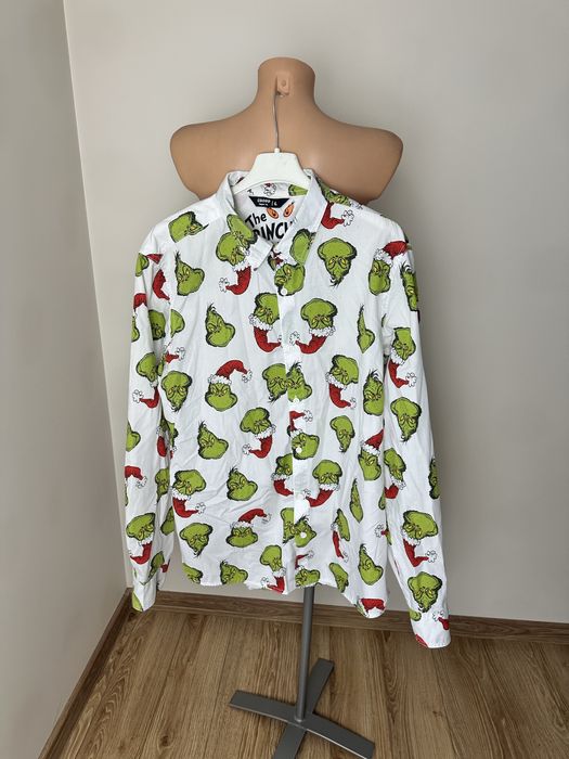 Koszula świąteczna Cropp rozmiar L grinch sesja święta christmas