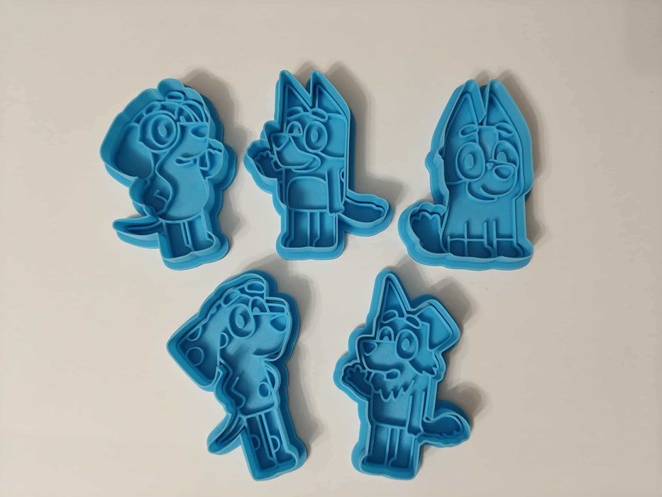 Formy do pieczenia pieczątki Bluey