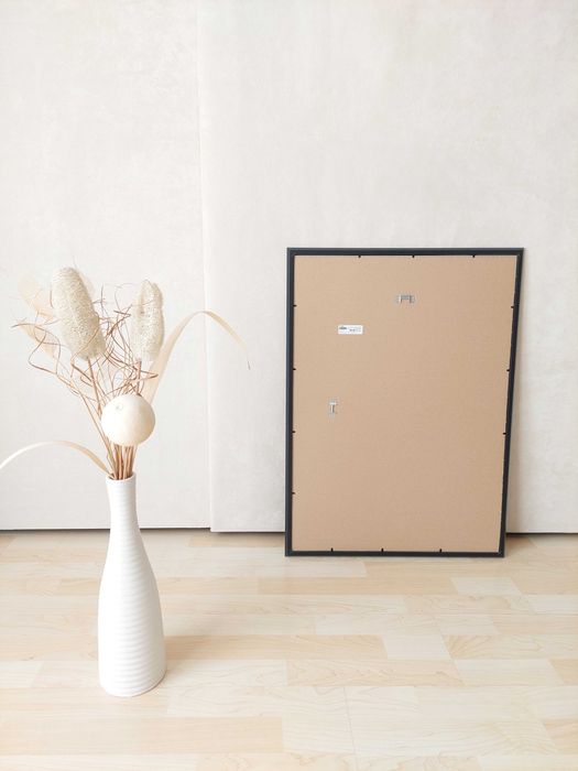 Ramka rama czarna ikea fiskbo 50 x 70