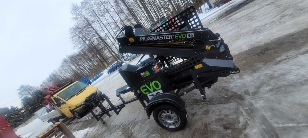 Piło łuparka Pilkemaster EVO 36 kombajn do drewna z Finlandii