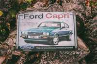 Placa/Chapa de Metal Vintage Retro Ford Capri| NOVA