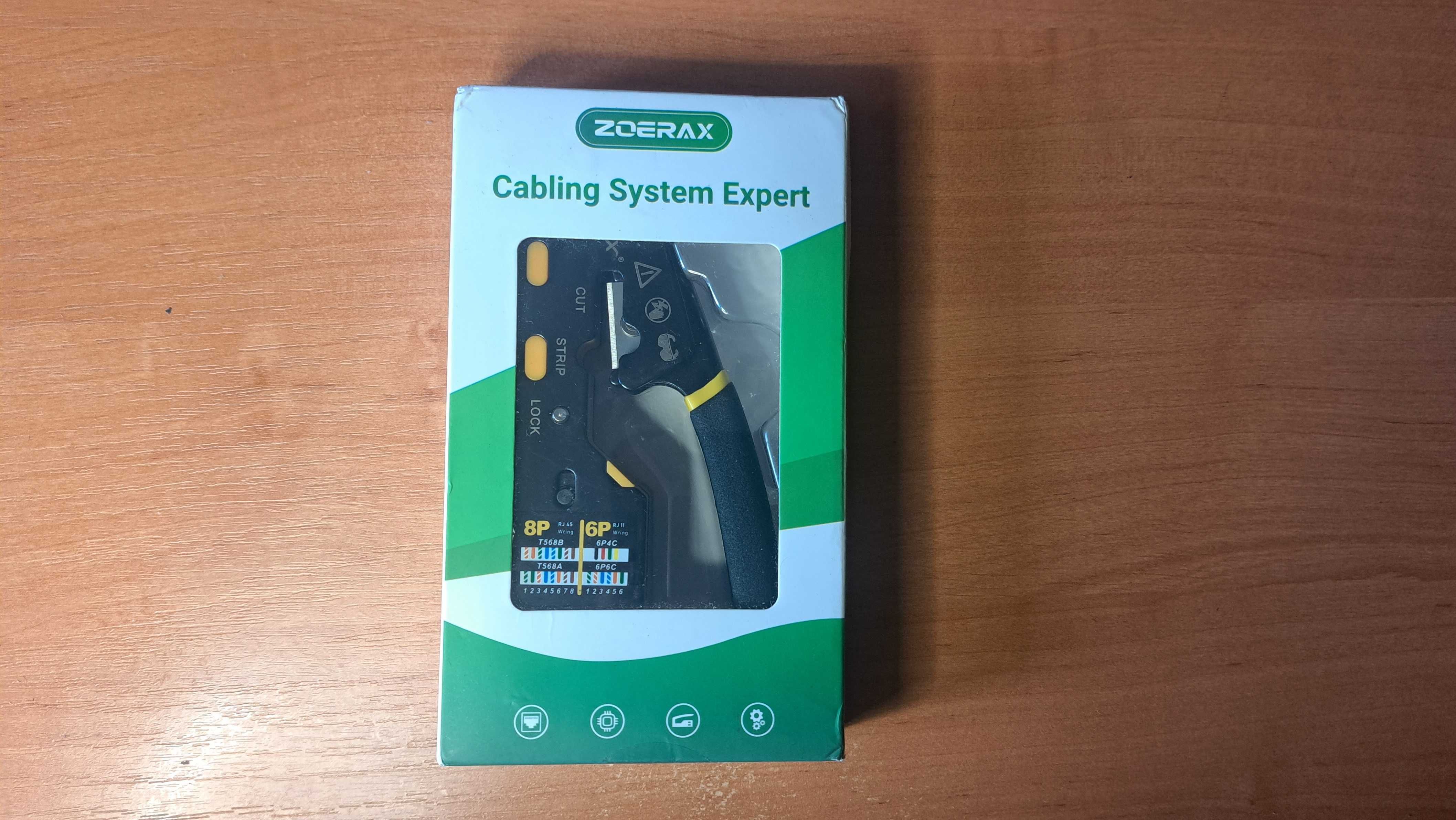 Кримпер для витой пары обжимка клещи RJ45 RJ11 Крімпер