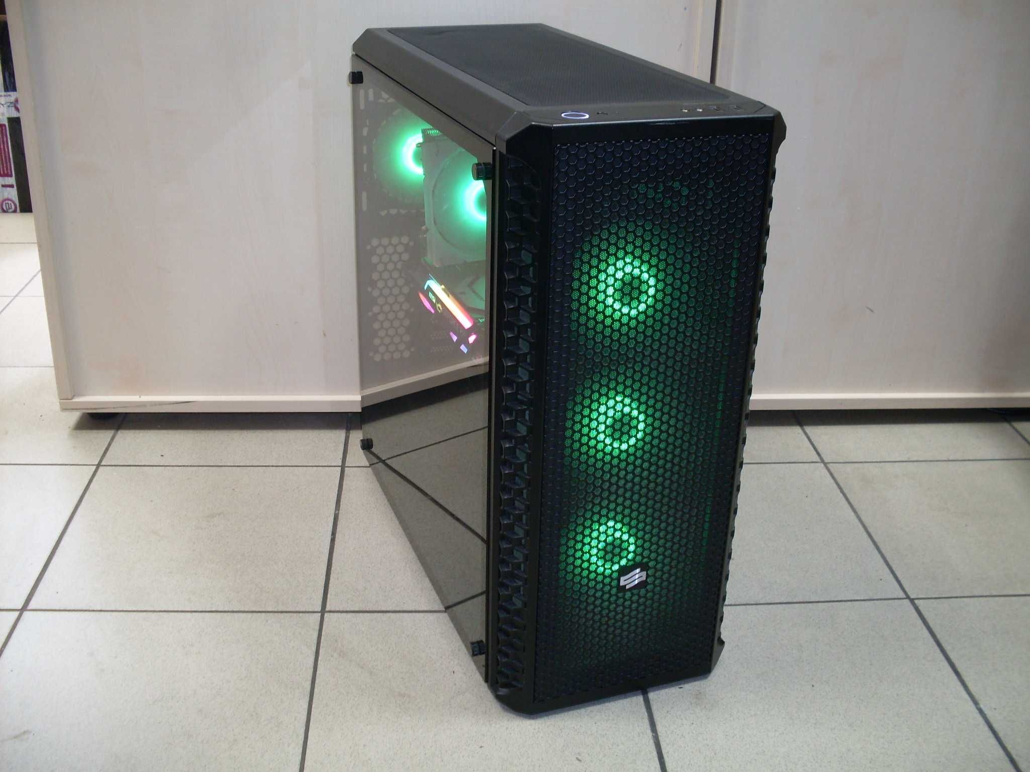 Komputer Gamingowy Ryzen 5600, 32GB DDR4, RTX 2070 Super, SSD 512 +HDD