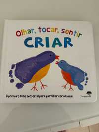 Livro Olhar, tocar, sentir criar - Jacaranda