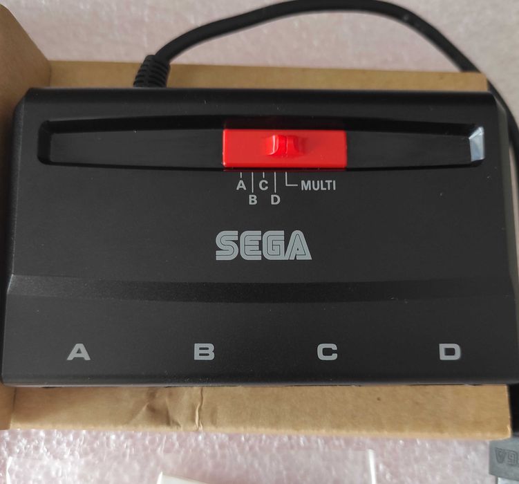 SEGA Portugal Mega Drive 4 Player Adaptor Multitap Megadrive