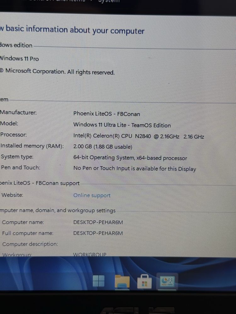 ASUS e402M Windows 11