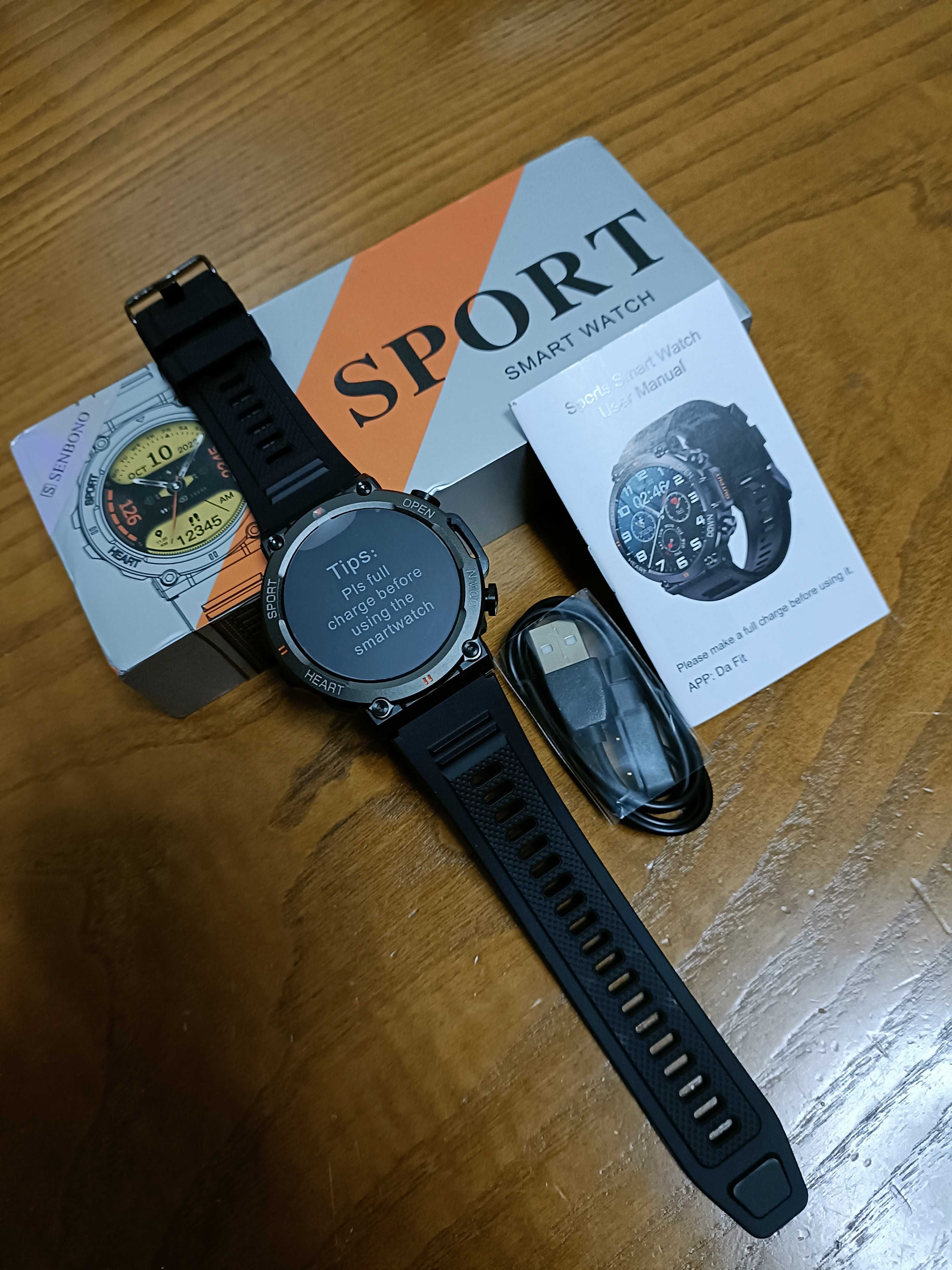 Smartwatch desportivo antichoque Novo