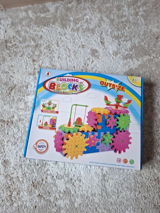 Дитячий розвиваючий 3D конструктор шестерні головоломка.