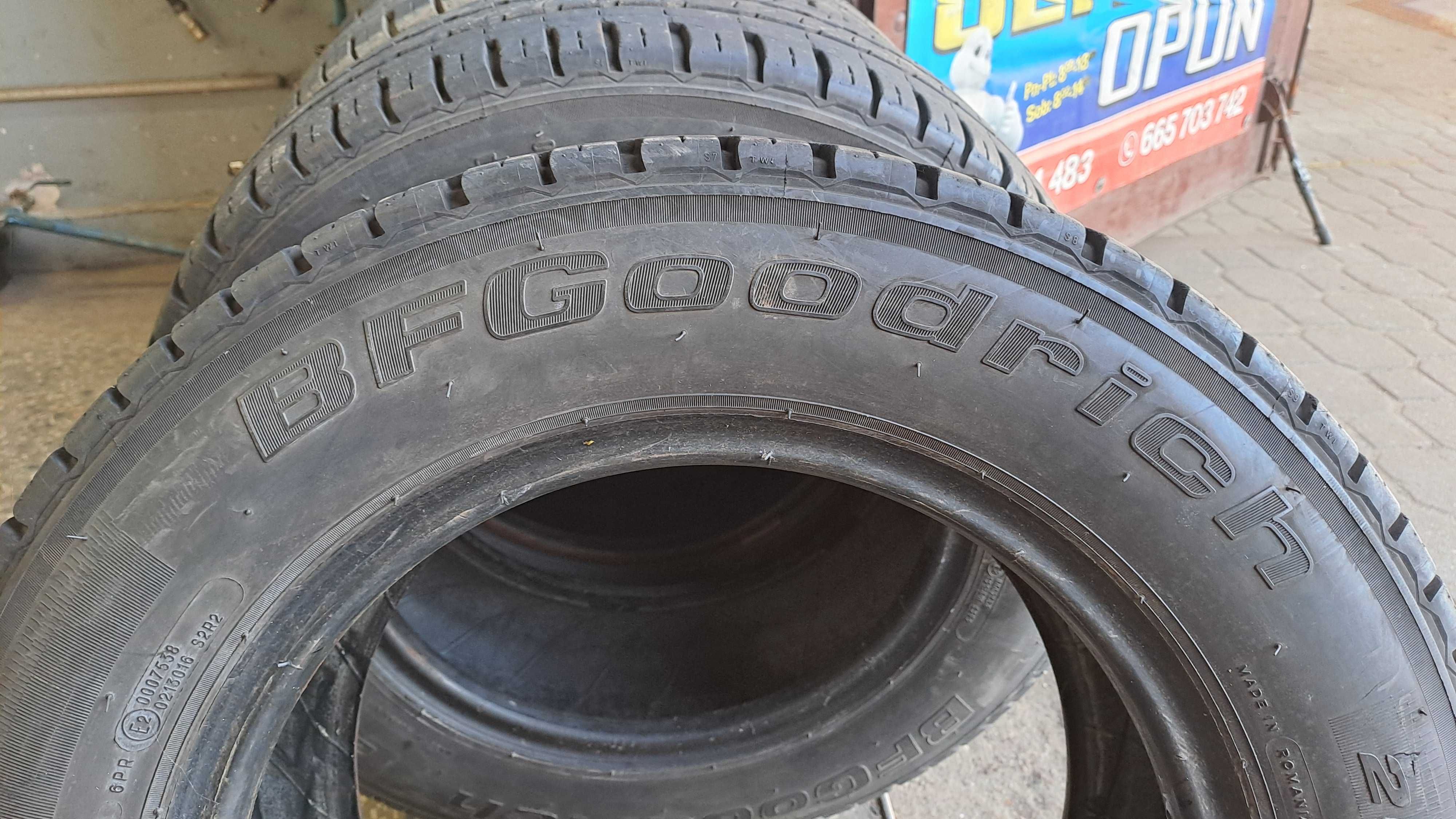 205/65r15c bf goodrich opony letnie uzywane 2szt lub 4szt