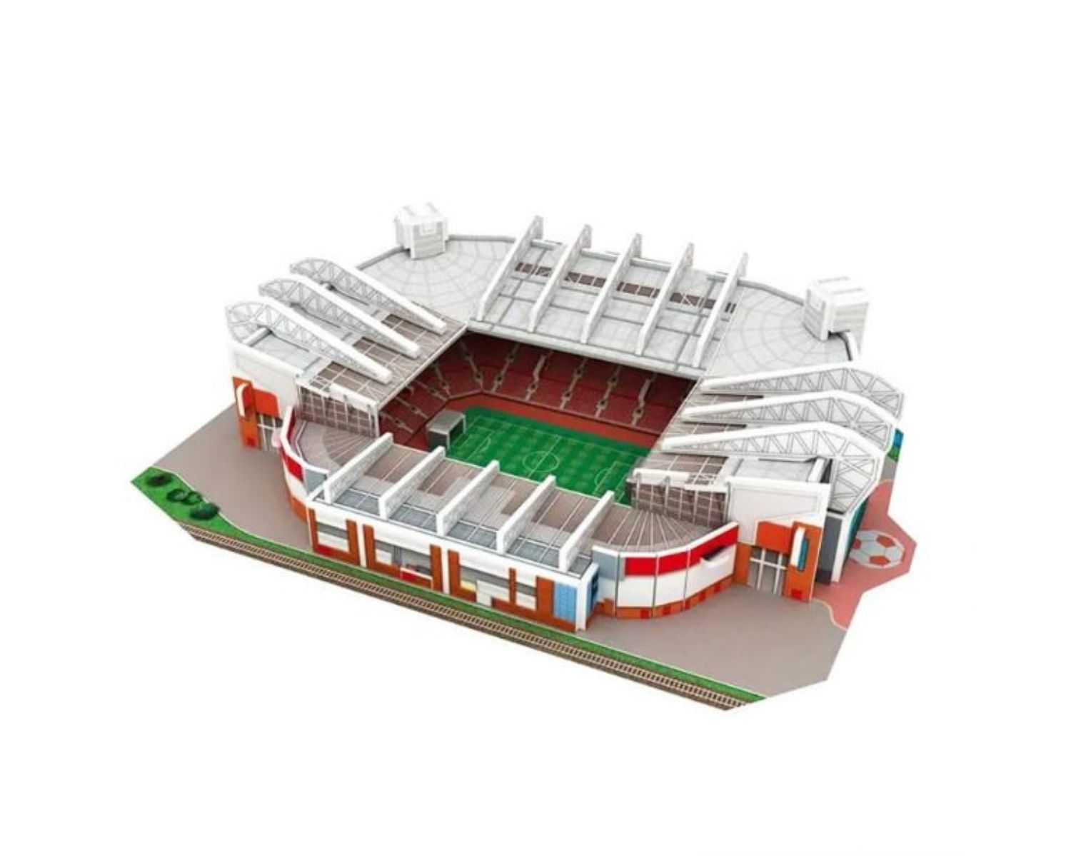 Mini Stadion Puzzle 3D Model - Old Trafford Manchester United