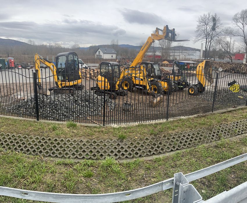 Usługi/Wynajem koparek/Wozideł/Ładowarka telekopowa/zagęszczarki