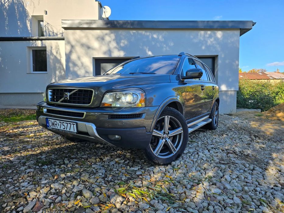 Volvo XC 90 WYJĄTKOWE VOLVO XC90 D5 AWD - 7 Miejsc, Monitory w Zagłówkach, Bogate
