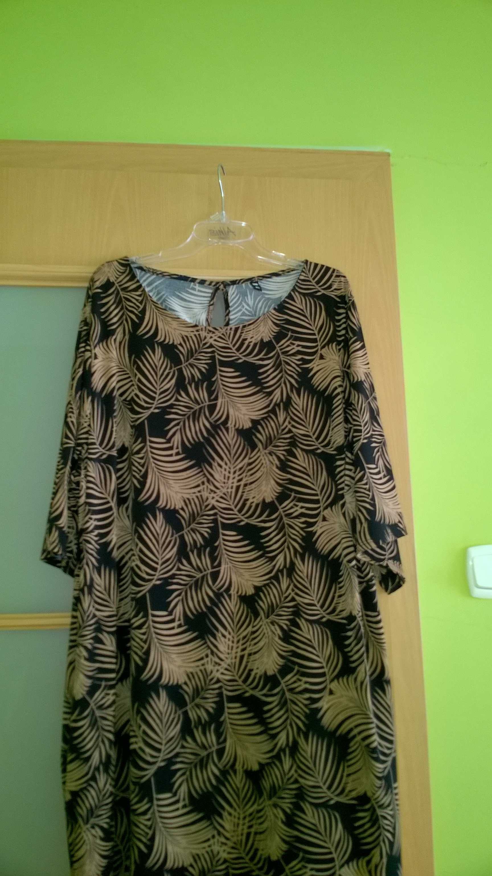 sukienka z rękawkami  XXL - XXXL