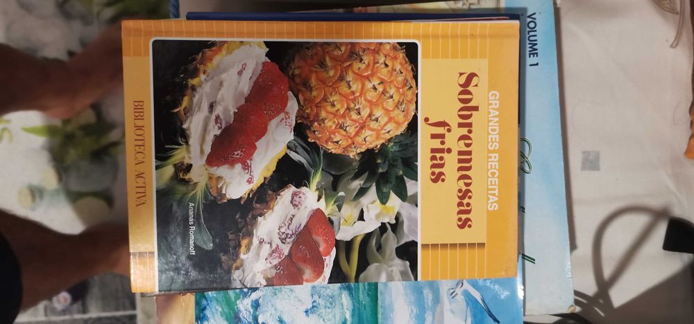 livros receitas culinária
