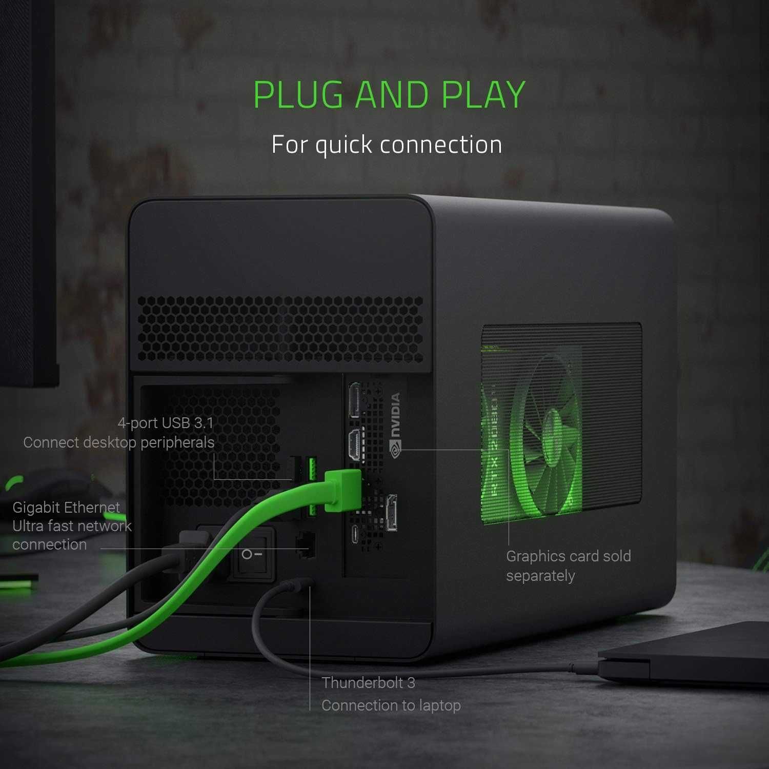 Razer Core X Chroma бокс для відеокарти eGPU eGFX