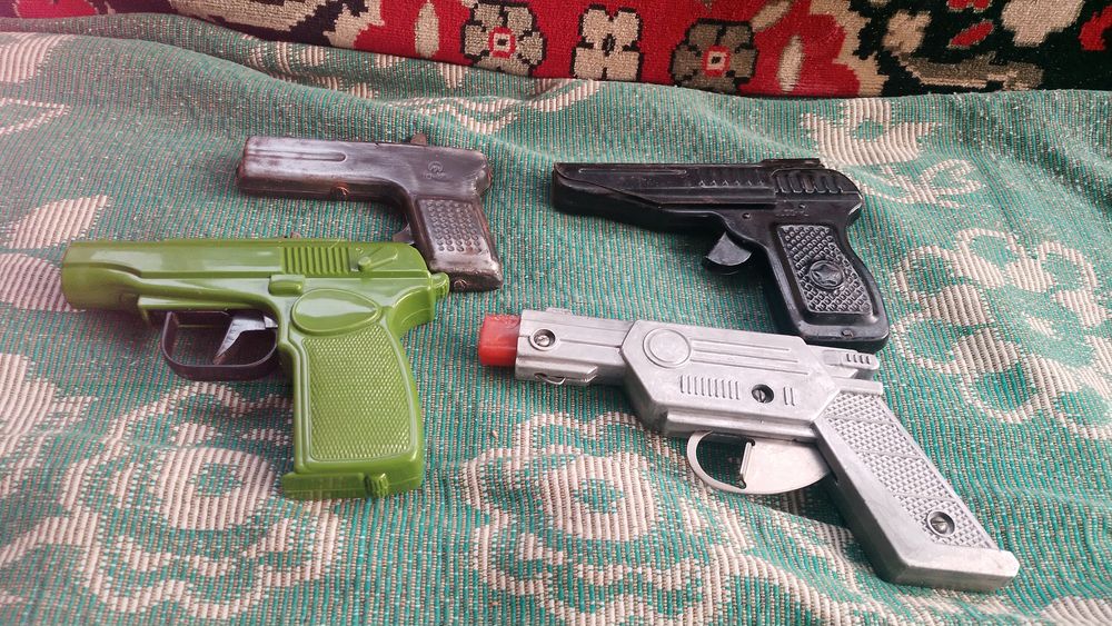 Детские игрушки ссср пистолеты