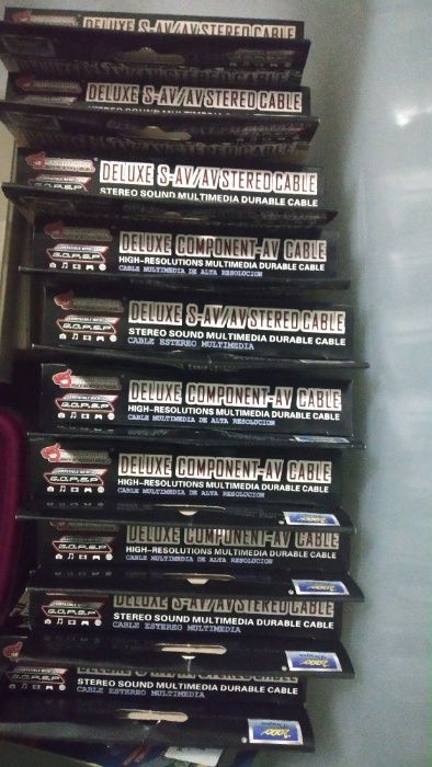 Cabo PSP go para ligar á TV Dragon Pro Deluxe S-AV/AV NOVO e SELADO