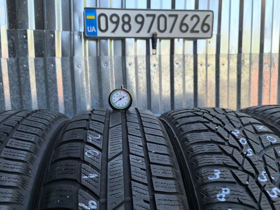 Зимова резина 205/55R16, 4 шт, привезена з Європи