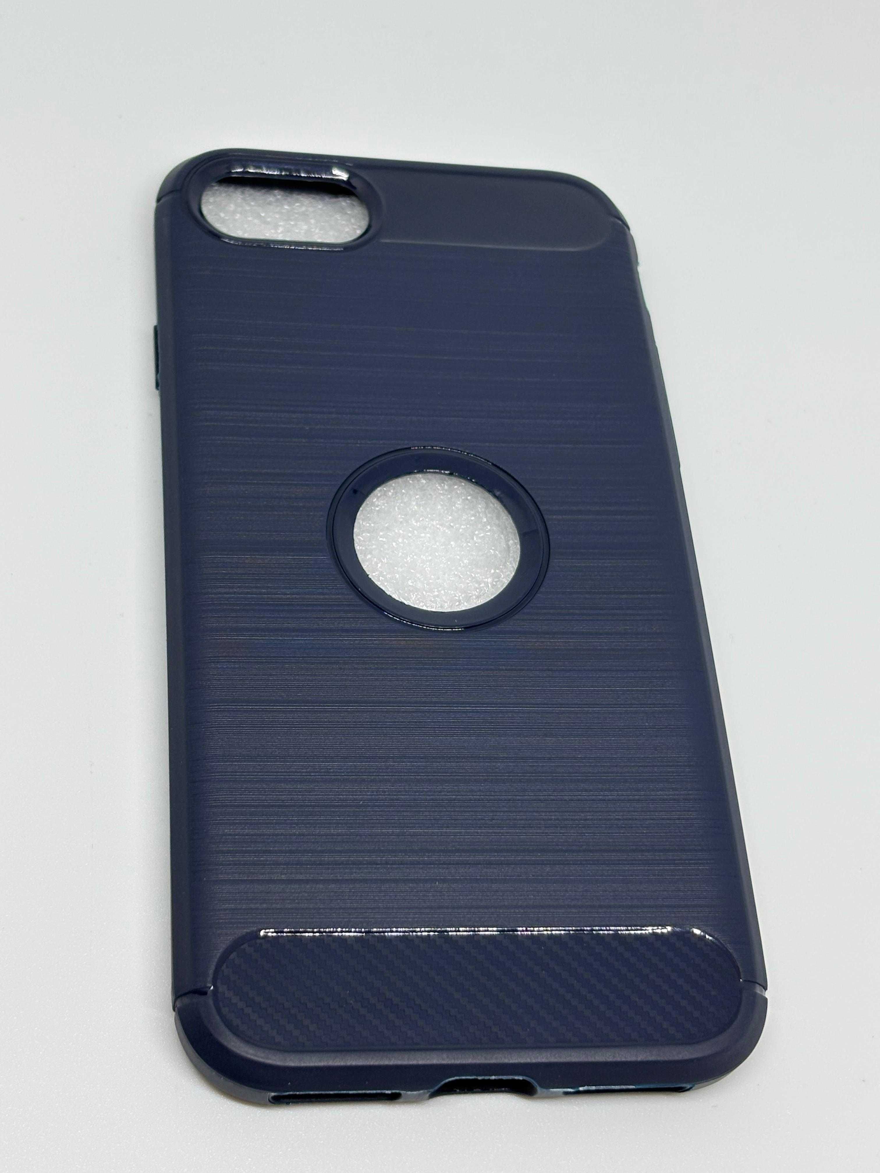 Iphone 7/8/SE Etui Case Obudowa Silikonowa Ciemno Granatowa kod 2303