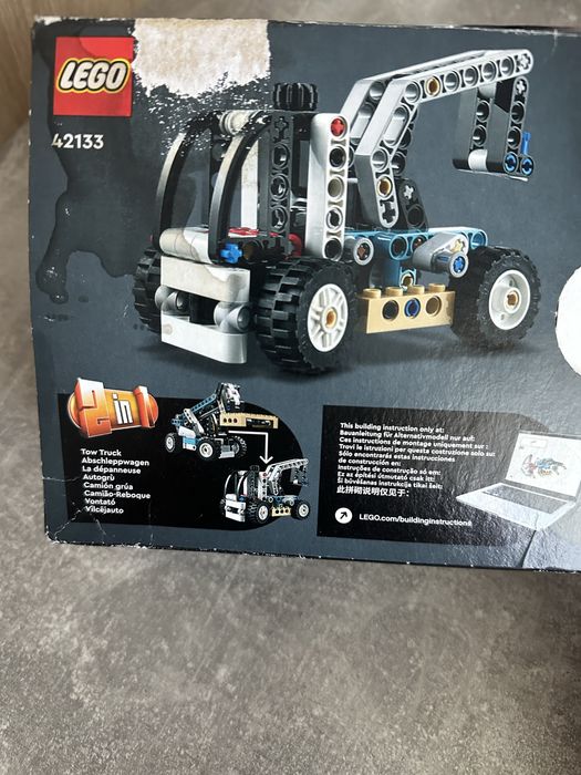 Lego Телескопічний навантажувач 42133 оригінал 2в1