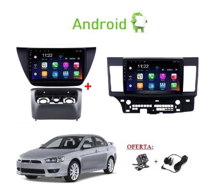 Rádio 2DIN Mitsubishi LANCER (2000 a 2017) • Android EVO VII VIII IX X