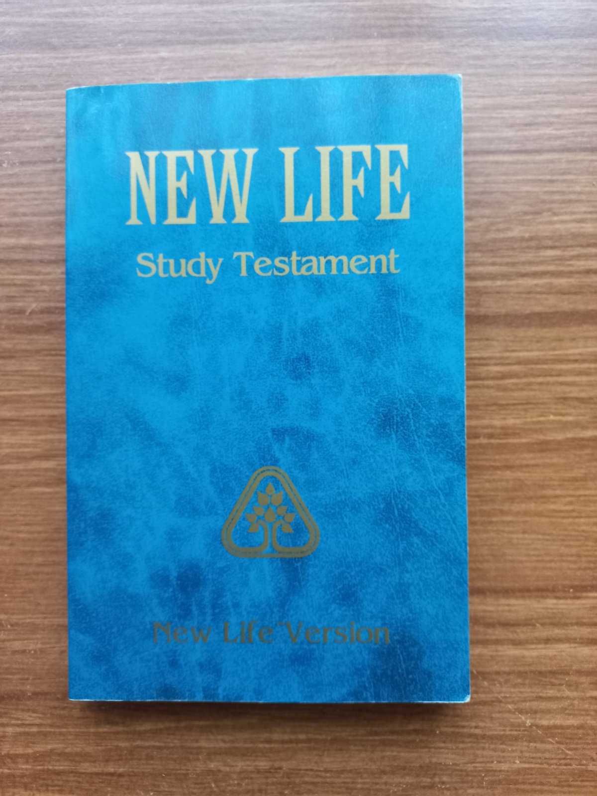 Bible - New Life Study Testament - Библия на английском