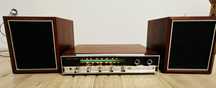 National Panasonic ampltuner+kolumny unikat