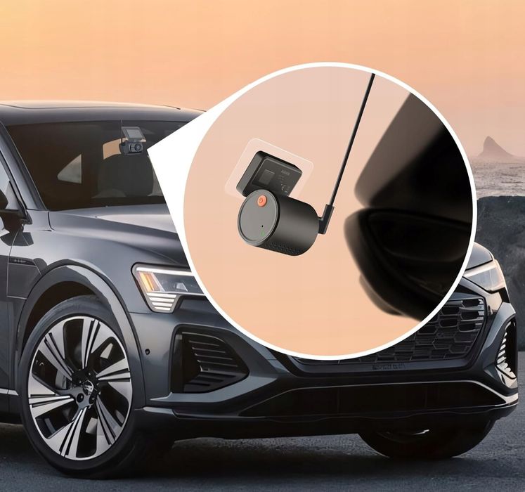 Mini Kamerka samochodowa WiFi aplikacja tryb parkingowy tryb nocny