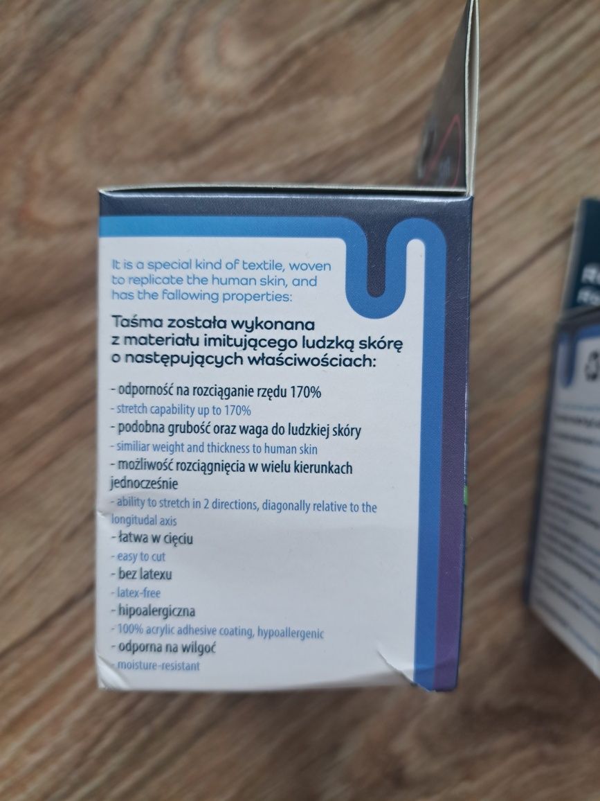 Taśma do kinezjotapingu 2 opakowania