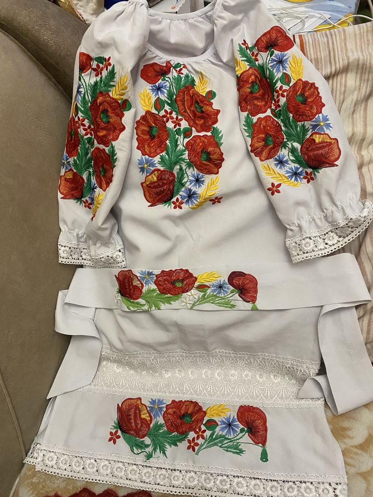 Продам плаття - вишиванку , рукав - бохо