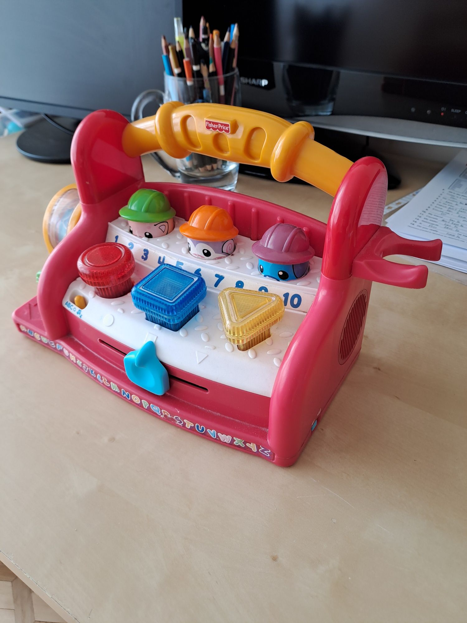 Grająca skrzynka Fisher price