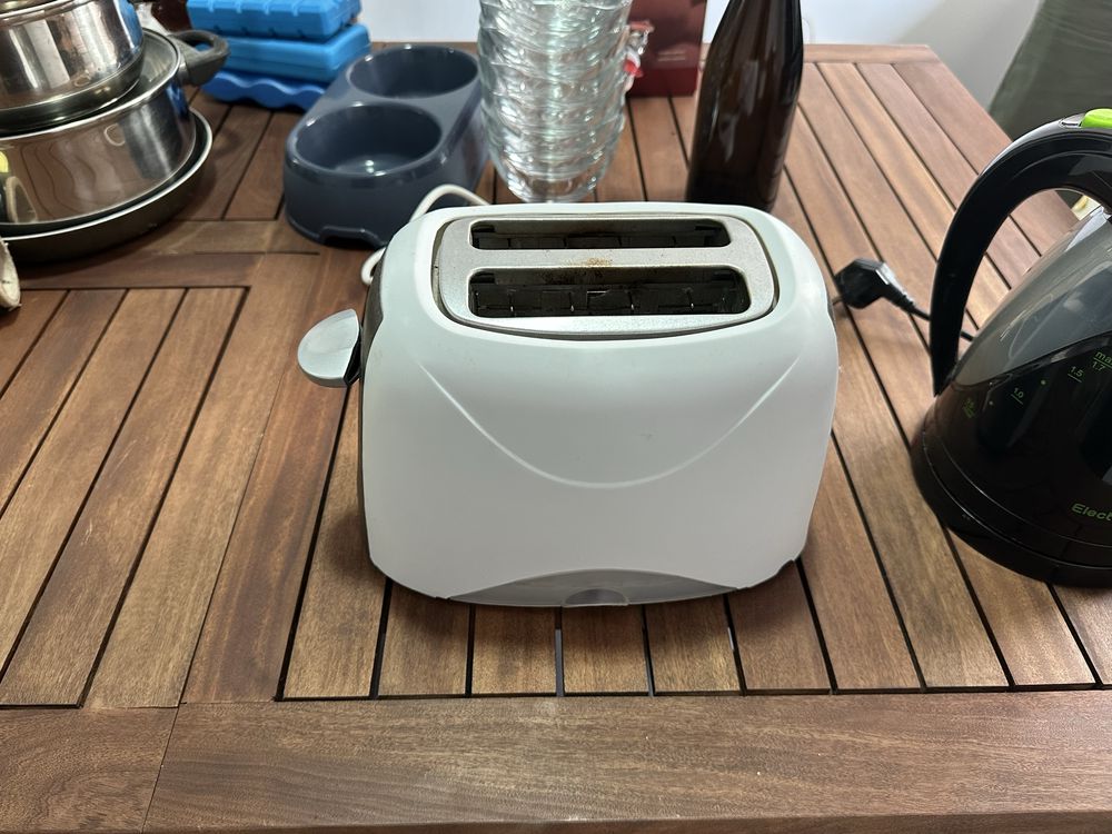 Cafeteira e torradeira