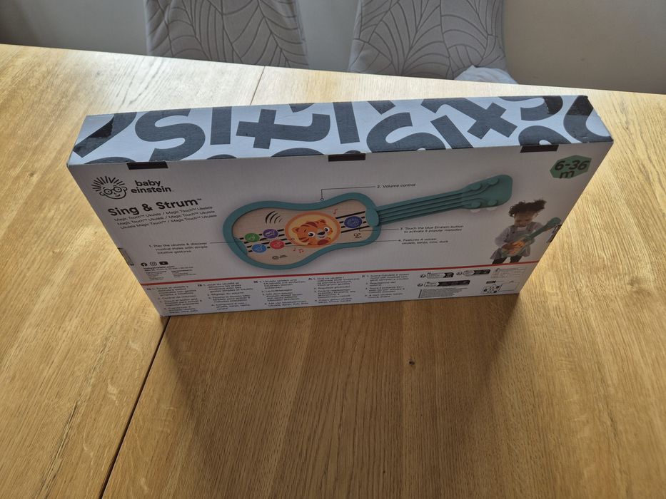 Ukulele gitara dźwięk muzyka 6-36 M baby einstein