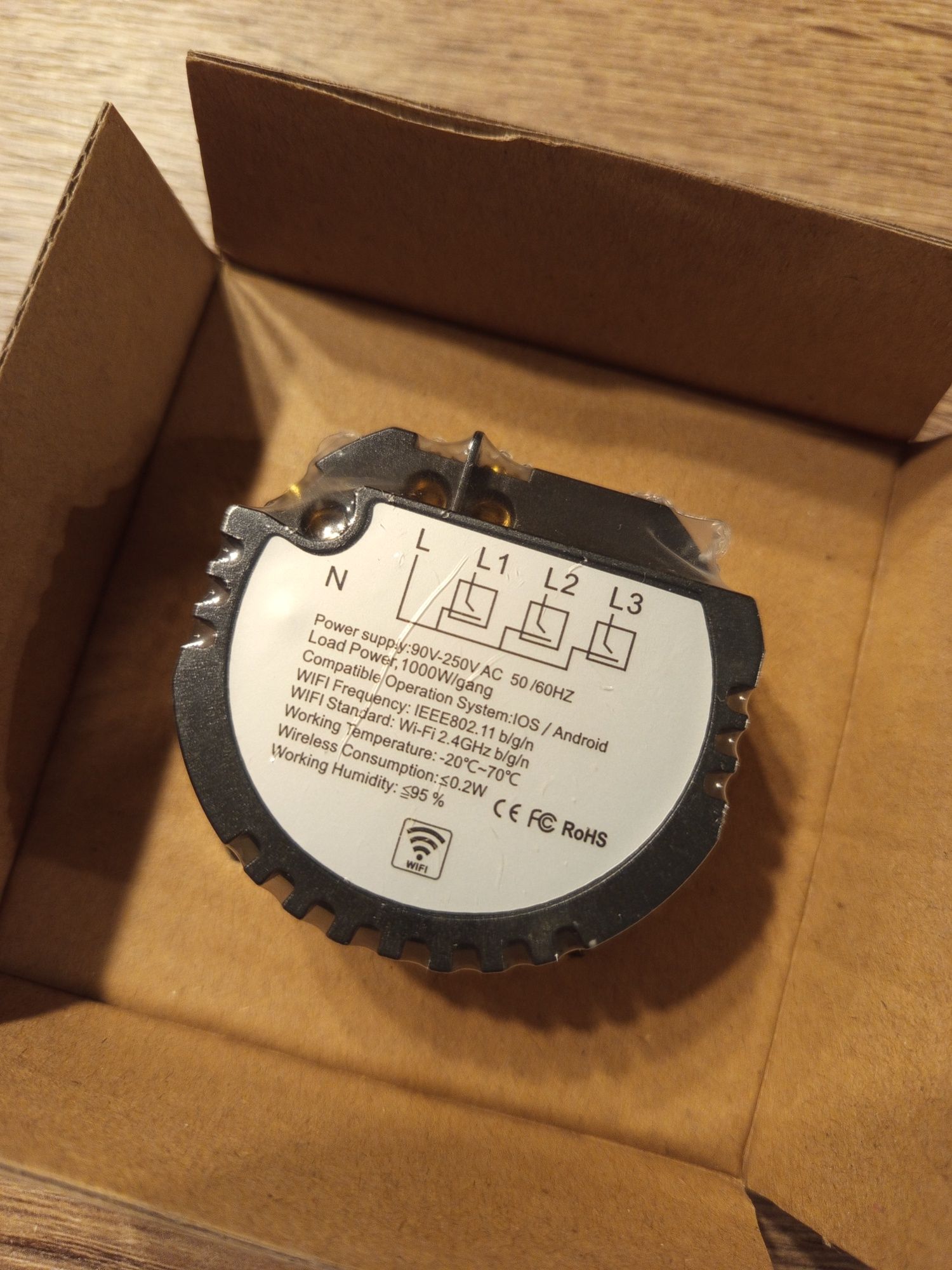 Dotykowy włącznik pojedynczy Smart Home