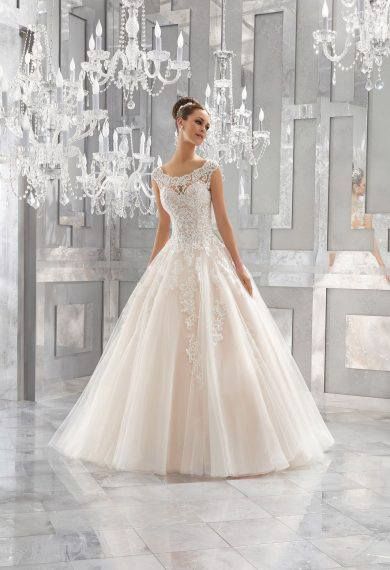 Suknia ślubna Mori Lee 5573 kolor ivory - Nowa Cena!!