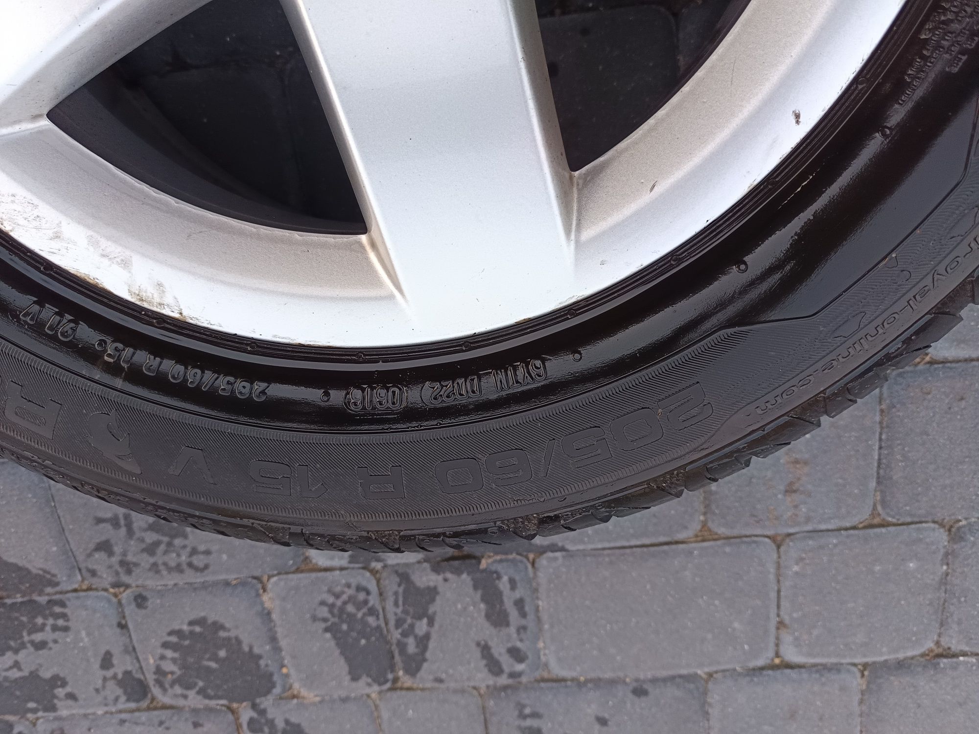 Koła aluminiowe do audi 205x60x15