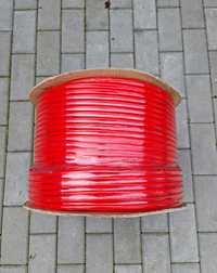 Wąż przewód pneumatyczny PU czerwony 12 x 9